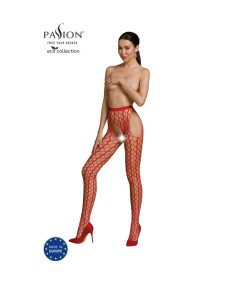 PASSION - ECO COLLECTION BODYSTOCKING ECO S007 ROJO