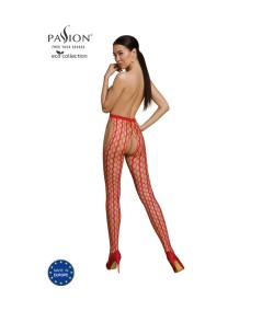 PASSION - ECO COLLECTION BODYSTOCKING ECO S007 ROJO