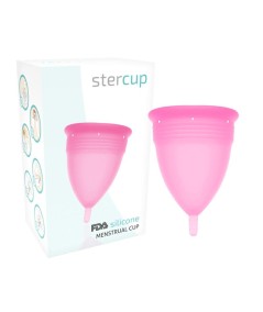 STERCUP COPA MENSTRUAL FDA SILICONE  TALLA L ROSA