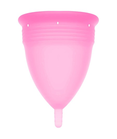 STERCUP COPA MENSTRUAL FDA SILICONE  TALLA L ROSA