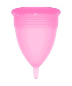 STERCUP COPA MENSTRUAL FDA SILICONE  TALLA L ROSA