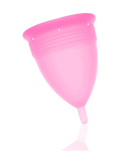 STERCUP COPA MENSTRUAL FDA SILICONE  TALLA L ROSA