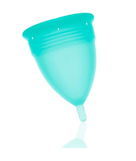 STERCUP COPA MENSTRUAL FDA SILICONE  TALLA L AQUAMARINE