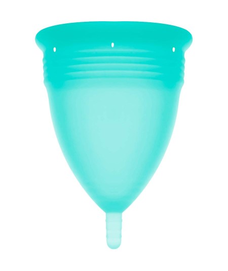 STERCUP COPA MENSTRUAL FDA SILICONE  TALLA L AQUAMARINE