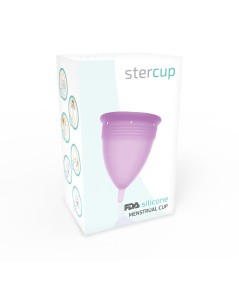 STERCUP COPA MENSTRUAL FDA SILICONE  TALLA L LILA