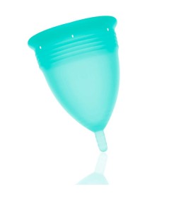 STERCUP COPA MENSTRUAL FDA SILICONE  TALLA S AQUAMARINA