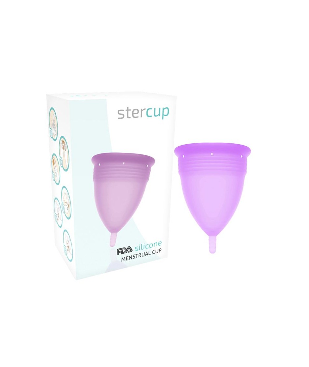 STERCUP COPA MENSTRUAL FDA SILICONE  TALLA S LILA