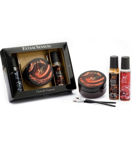 EXTASE SENSUAL KIT COFFRET CHOCOLAT AFRODISIAC