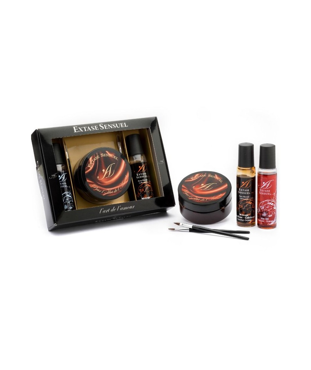 EXTASE SENSUAL KIT COFFRET CHOCOLAT AFRODISIAC