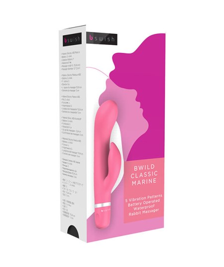 B SWISH - BWILD CLASSIC MARINE RABBIT VIBRATOR GUAVA