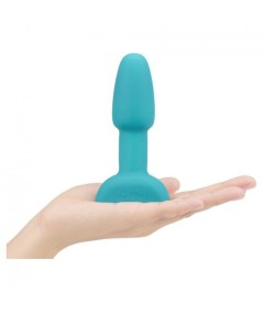 B-VIBE RIMMING CONTROL REMOTO ANAL PLUG  PETITE  TEAL