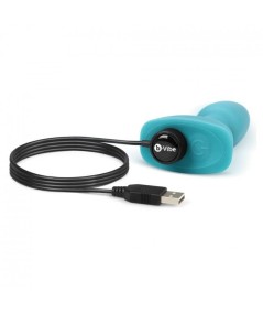 B-VIBE RIMMING CONTROL REMOTO ANAL PLUG  PETITE  TEAL