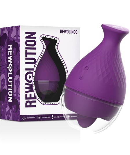 REWOLUTION REWOLINGO VIBRADOR CON LENGUA