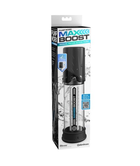 PUMP WORX - BOMBA DE ERECCION MAX BOOST NEGRO