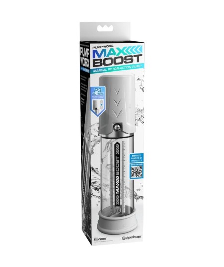 PUMP WORX - BOMBA DE ERECCION MAX BOOST BLANCO