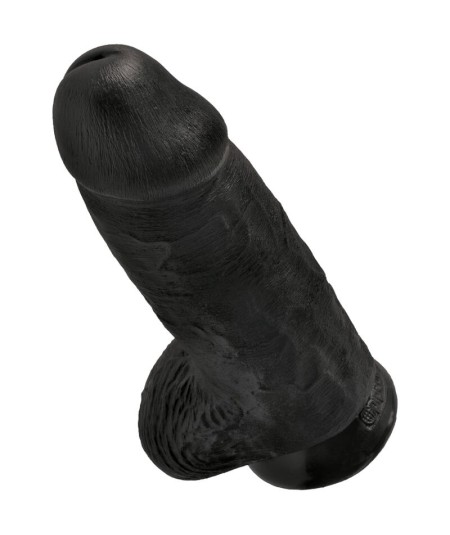 KING COCK - PENE REALISTICO CHUBBY 23 CM NEGRO