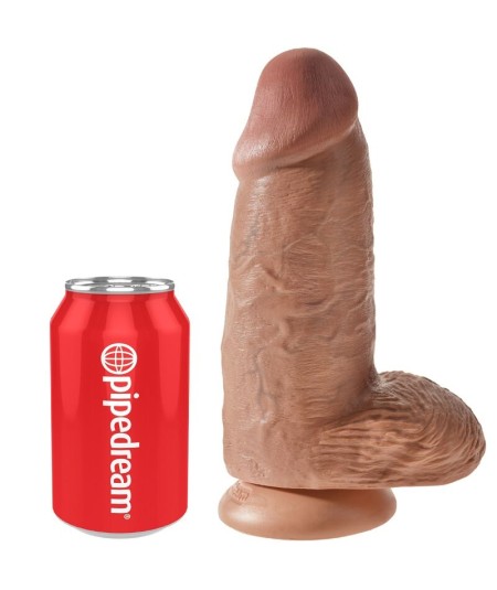 KING COCK - PENE REALISTICO CHUBBY 23 CM CARAMELO