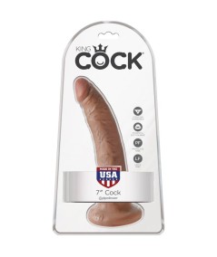 KING COCK - PENE REALISTICO 17.5 CM CARAMELO