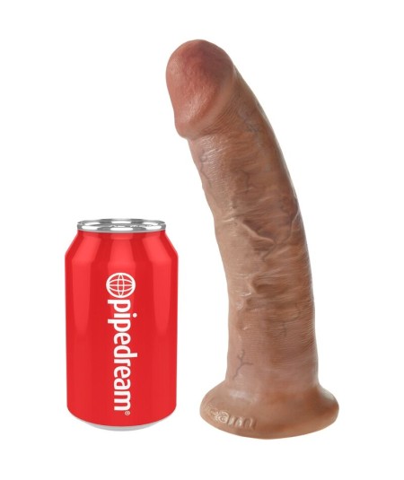 KING COCK - PENE REALISTICO 21.7 CM CARAMELO