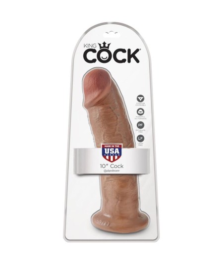 KING COCK - PENE REALISTICO 24 CM CARAMELO