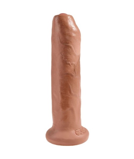 KING COCK - PENE REALISTICO CON PREPUCIO 17.8 CM CARAMELO