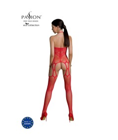 PASSION - ECO COLLECTION BODYSTOCKING ECO BS002 ROJO