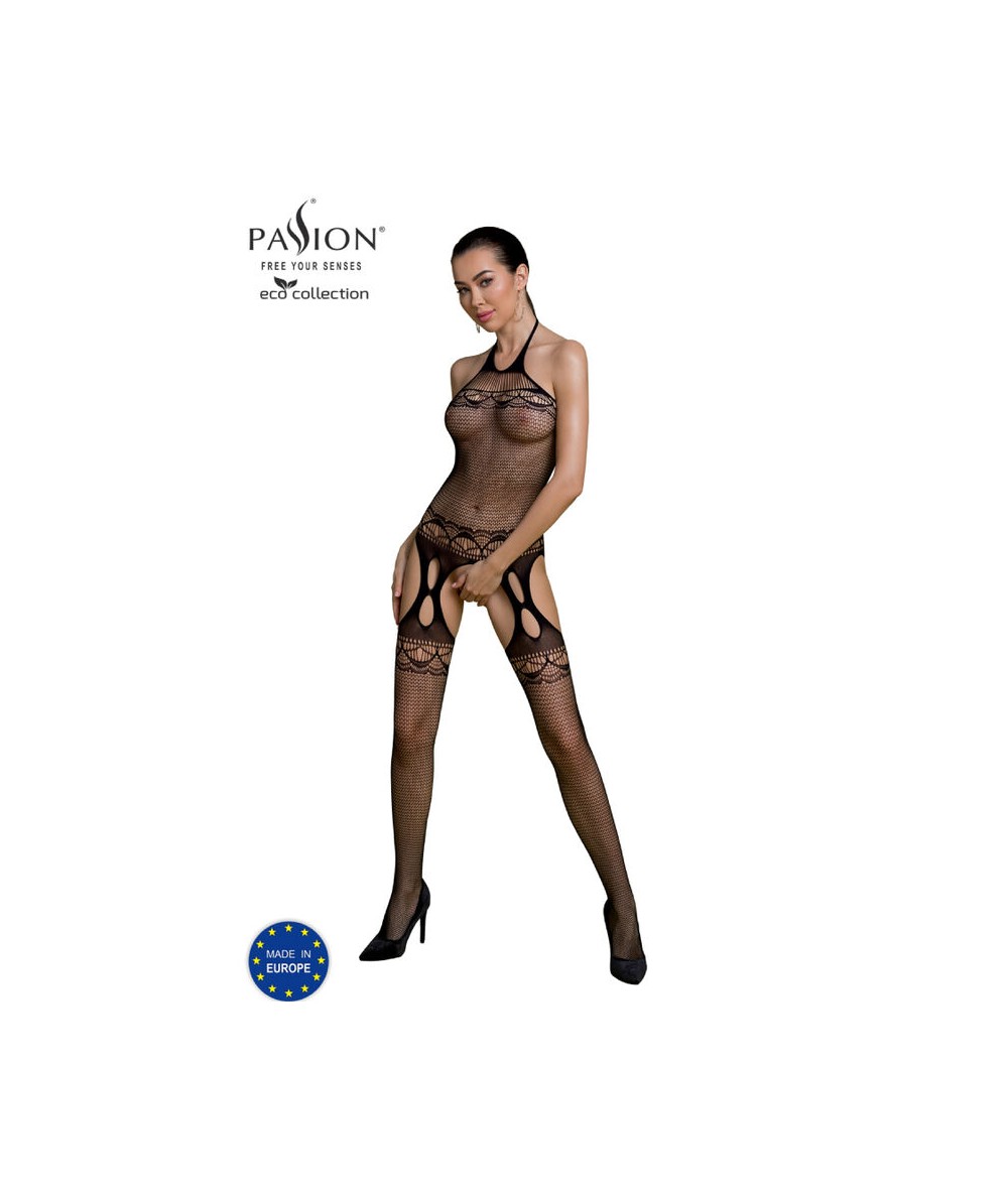 PASSION - ECO COLLECTION BODYSTOCKING ECO BS006 NEGRO