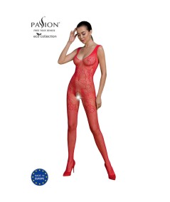 PASSION - ECO COLLECTION BODYSTOCKING ECO BS012 ROJO