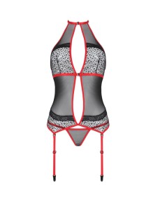 PASSION - SATARA CORSET EROTIC LINE ROJO S/M