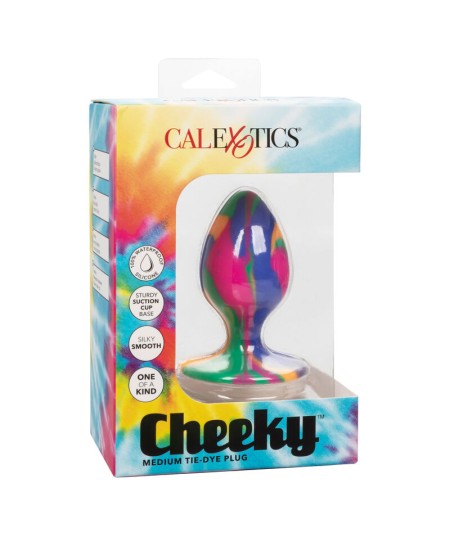 CALEX CHEEKY MEDIUM TIE-DYE PLUG ANAL