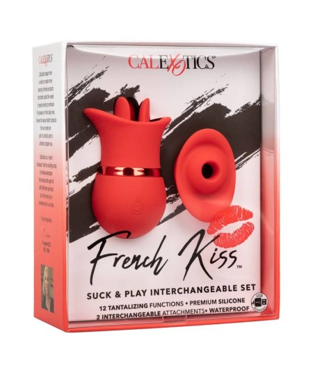 CALIFORNIA EXOTICS FRENCH KISS SUCK & PLAY SET