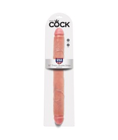 KING COCK THICK DILDO DOBLE PENETRACIÓN 40.6CM