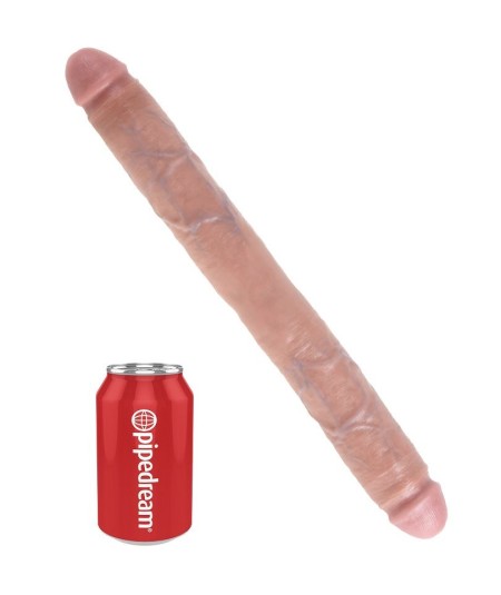 KING COCK THICK DILDO DOBLE PENETRACIÓN 40.6CM