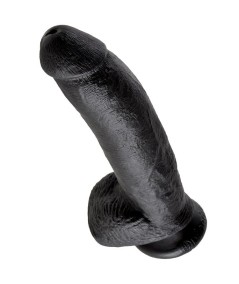 KING COCK 9" PENE REALISTICO NEGRO 22.9CM