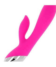 OHMAMA VIBRADOR CON RABBIT 10 MODOS DE VIBRACIÓN 19 CM