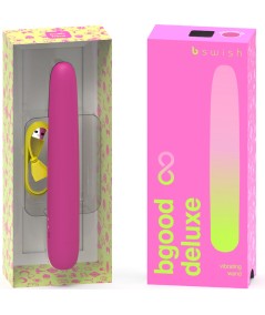 B SWISH - BGOOD INFINITE DELUXE VIBRADOR RECARGABLE SILICONA ROSA