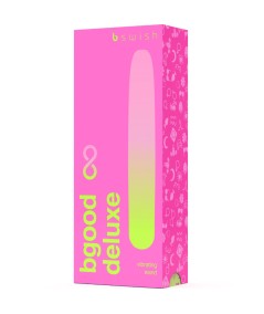 B SWISH - BGOOD INFINITE DELUXE VIBRADOR RECARGABLE SILICONA ROSA