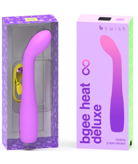 B SWISH - BGEE HEAT INFINITE DELUXE VIBRADOR RECARGABLE SILICONA LAVANDA