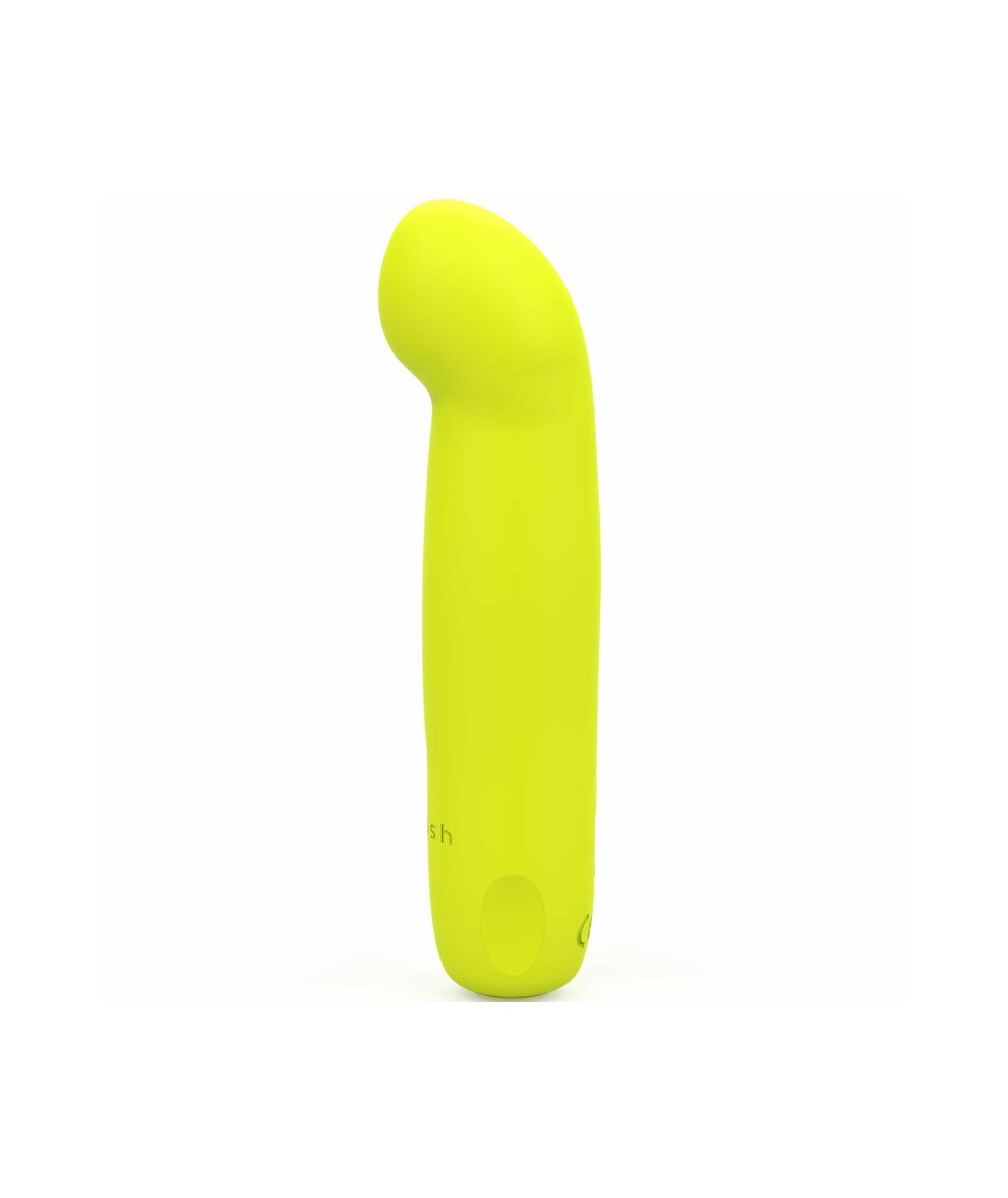 B SWISH - BCUTE CURVE INFINITE CLASSIC VIBRADOR RECARGABLE SILICONA AMARILLO