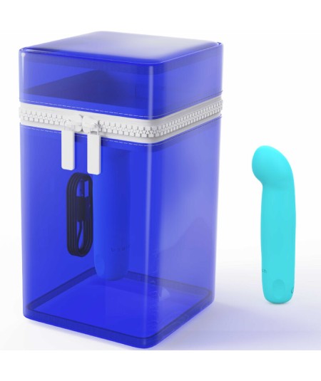 B SWISH - BCUTE CURVE INFINITE CLASSIC EDICION LIMITADA VIBRADOR RECARGABLE SILICONA AZUL