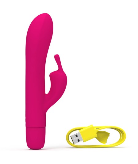 B SWISH - BWILD BUNNY INFINITE CLASSIC VIBRADOR RECARGABLE SILICONA ROSA