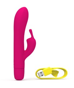 B SWISH - BWILD BUNNY INFINITE CLASSIC VIBRADOR RECARGABLE SILICONA ROSA