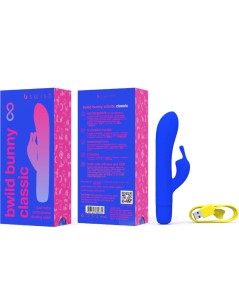 B SWISH - BWILD BUNNY INFINITE CLASSIC VIBRADOR RECARGABLE SILICONA AZUL