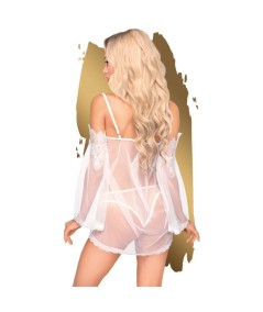 PENTHOUSE LIP SMACKER BABYDOLL BLANCO S/M