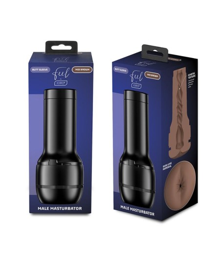 KIIROO FEEL STROKER GENERIC BUTT MASTURBADOR - MID BROWN