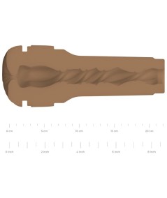 KIIROO FEEL STROKER GENERIC BUTT MASTURBADOR - MID BROWN