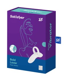 SATISFYER BOLD LOVER DEDAL VIBRADOR - BLANCO