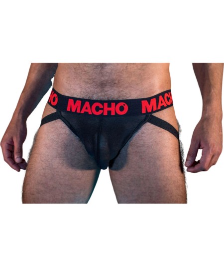 MACHO - MX26X2 JOCK NEGRO/ROJO M