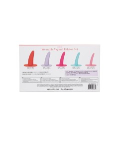 CALEX KIT 5PC DILATADORES VAGINALES O ANALES  MULTICOLOR