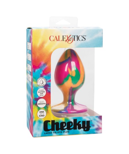 CALEX CHEEKY LARGE TIE-DYE PLUG ANAL